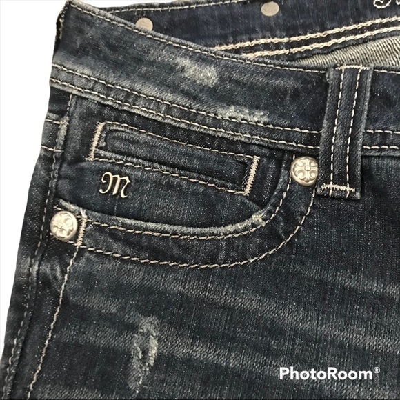 Miss Me Skinny Jeans Size 28 Embellished Embroidered Style JP51035SKR - Picture 8 of 8